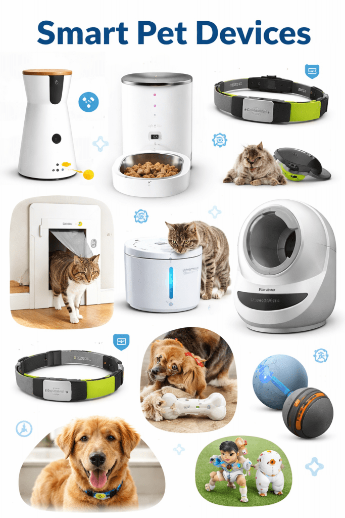 Smart pet devices in action